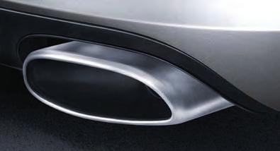 main mufflers (3) and individual tailpipe covers (4) as standard. Layout of the 911 Carrera S flap exhaust system (standard on the S model) The 3.