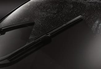 RAIN-SENSING WINDSHIELD WIPERS The windshield wipers automatically adjust their rate according to the rainfall,