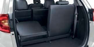 row. 50:50 Tilt & Full Tumble 3rd Row The 3rd row seats can be adjusted so that the back seat lies