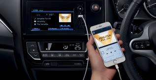 Steering Audio Switch* Control your audio system without taking your hands off the