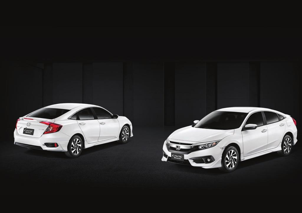 16 MODULO RIDE WITH STYLE Put your mark on your Civic with a choice of Honda accessories that are as distinctive as you are.