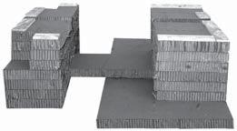 STACK 4 STACK 3 REAR FRONT STACK STACK REAR FRONT Stack Pieces Width (Inches) Length ( Inches) Material Instruction s & 3 4 80 6 5 3 4 0 3 4 36 0 0 0 0 4 4 6 Honeycomb Honeycomb Honeycomb Honeycomb
