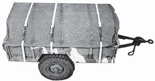 3 3 Pass a 5-foot lashing around the body and frame of the front, center, and rear of the trailer.