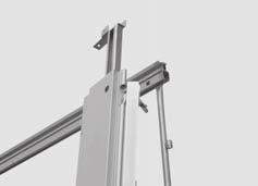 Installing outside frame Keywords Chassis Driving Superstructure Transport solutions Safety Lift longitudinal rod with roof opening tool and lower to ground Insert roof