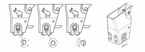 Services Tracking (MRH2/MRH3) If necessary (e. g. after repairs), the axle can be tracked on all MRH2/MRH3 suspension systems. See diagram (A).
