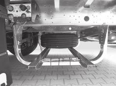 The basket-type models are installed at the rear of the vehicle in front of the bumper or behind the landing leg. The winch-type model is installed in the S.CS Mega and the S.