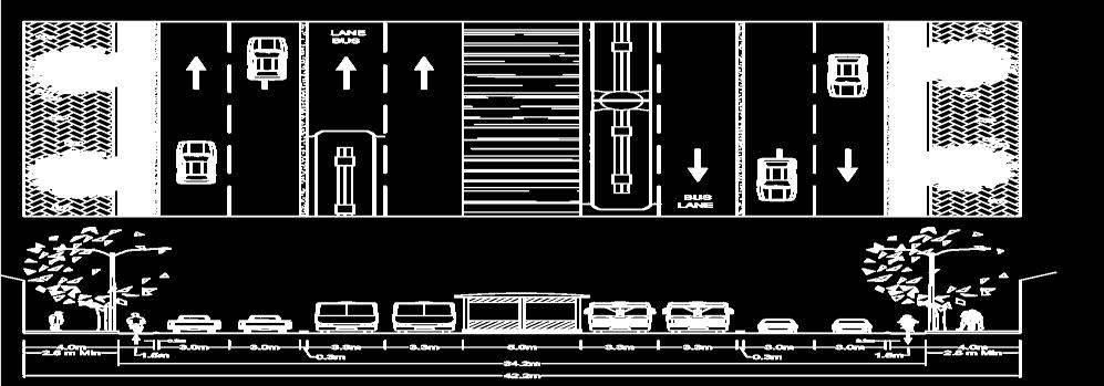 alighting delay related to paying the driver) Station platforms level with the bus floor (to reduce