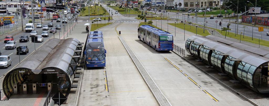 Curitiba BRT, Brazil Number of lines 6 Number of stations