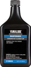 Shop Supplies Yamaha Internal Cleaner For dealer purchase only. The best product offered by Yamaha for carbon removal. Ordered by case, 1 on order equals 6 bottles. Quart bottle (Qty.
