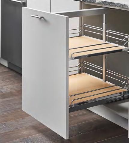 BASE PULL-OUT II A VERSATILE PULL-OUT CABINET FOR OPTIMUM SPACE UTILIZATION.