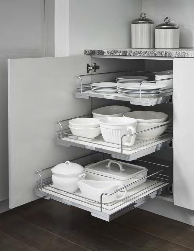 ROLLOUT SHELVES OUR DESIGNERS REINVENTED THE STANDARD WE SUPPLY