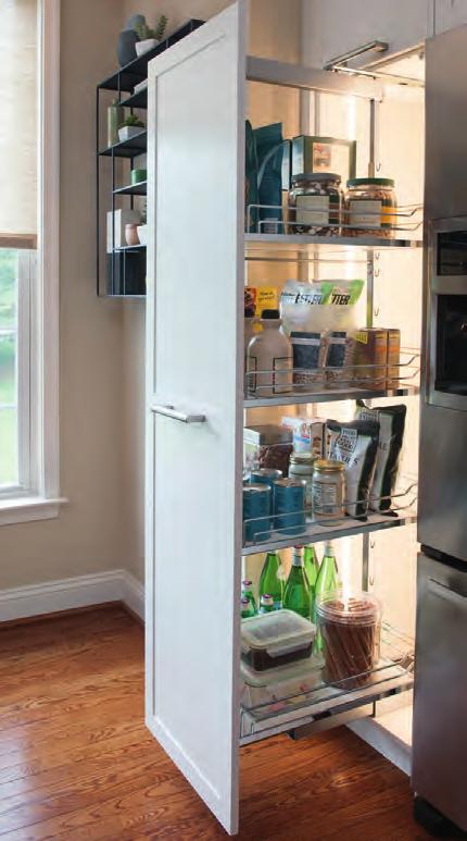 PANTRIES pantries are designed to improve accessibility and simplify everyday living. Save time searching with a clear view from each of our clever storage pantry options.