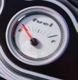 Fuel Gauge (All Models) Fuel gauge readings are only approximate. This gauge is activated with the ignition switch.