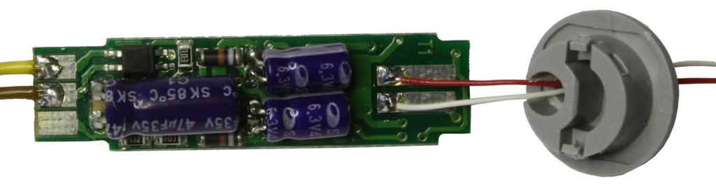 Remove the small end cap at the left end of the module shown above by just pulling left carefully. 2.