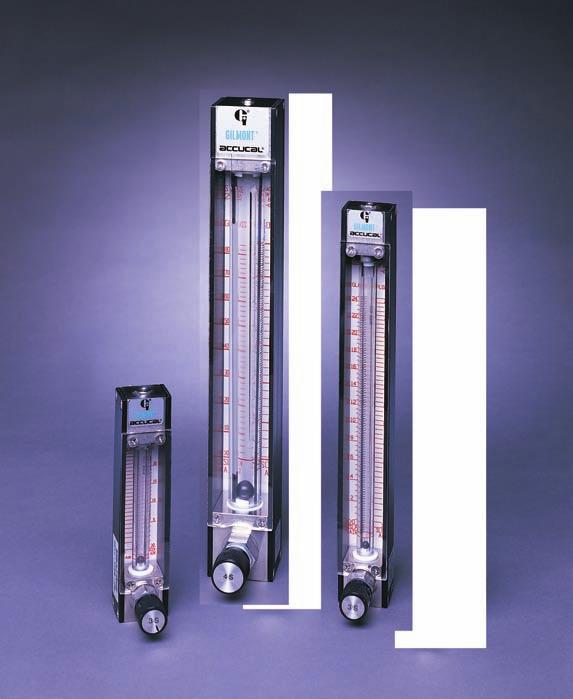 flowmeter. (English and metric units) Correlated and Direct Reading in one easy to use flowmeter.