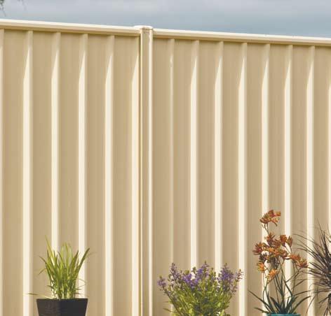 visible on one side of the fence NEETASCREEN Modular LYSAGHT NEETASCREEN steel fencing is one of the most versatile and durable fencing systems you can buy.