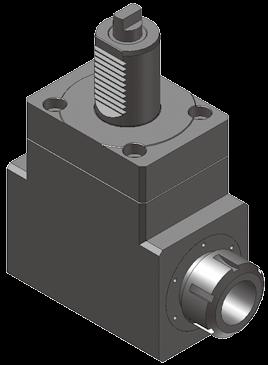 D99TE01-1602 7 3.6 Radial driven tool holders (Internal thread nut) L3 H2 H1 R type: Right output L type: Left output (The side of the rack is front side.) RDR&RDL VDI Type No.