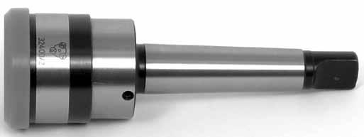 Morse Tapers Tappers Tension & Compression Tapping Chuck with Morse Cone DIN 228-B with axial tension compression Tap Collets See Page 3-37, 3-38 TAPPING PROBLEMS?