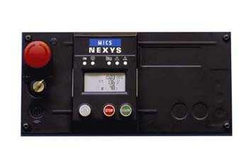 Control Panels NEXYS Specifications : Frequency meter, Ammeter, Voltmeter Alarms and faults Oil pressure, water temperature, Overcrank, Overspeed ( >60 kva), Min/max