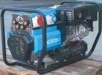 MPM 5/170 I-CX/H Petrol Engine Driven Welder/Generator Delivers 170 A of DC weld output Three phase and Single phase auxiliary power available Processes: STICK Low oil level cut out device 1 x 400 V