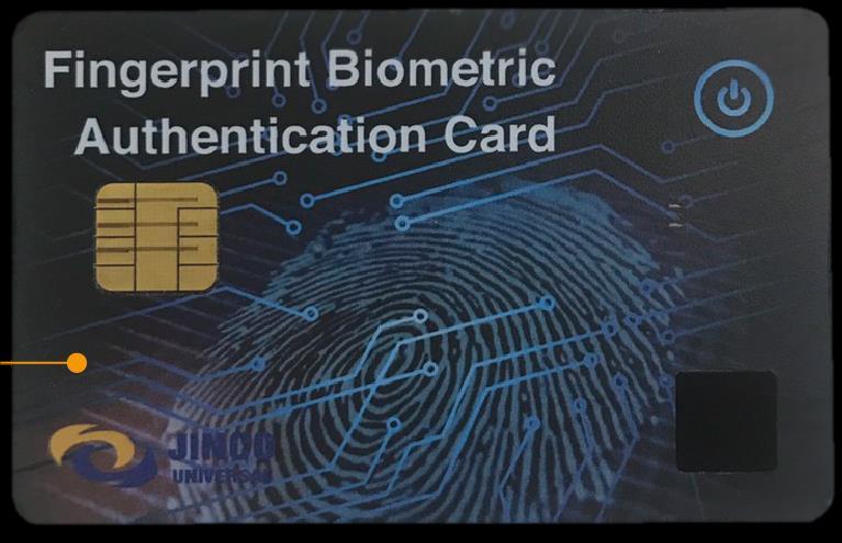 Finger Print Card For security check of payment, bank, or entrance