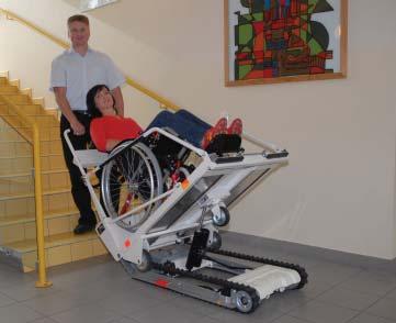 The Public stairclimber is ideal for public and residential buildings and a cost effective altenative to conventional platform stairlifts.