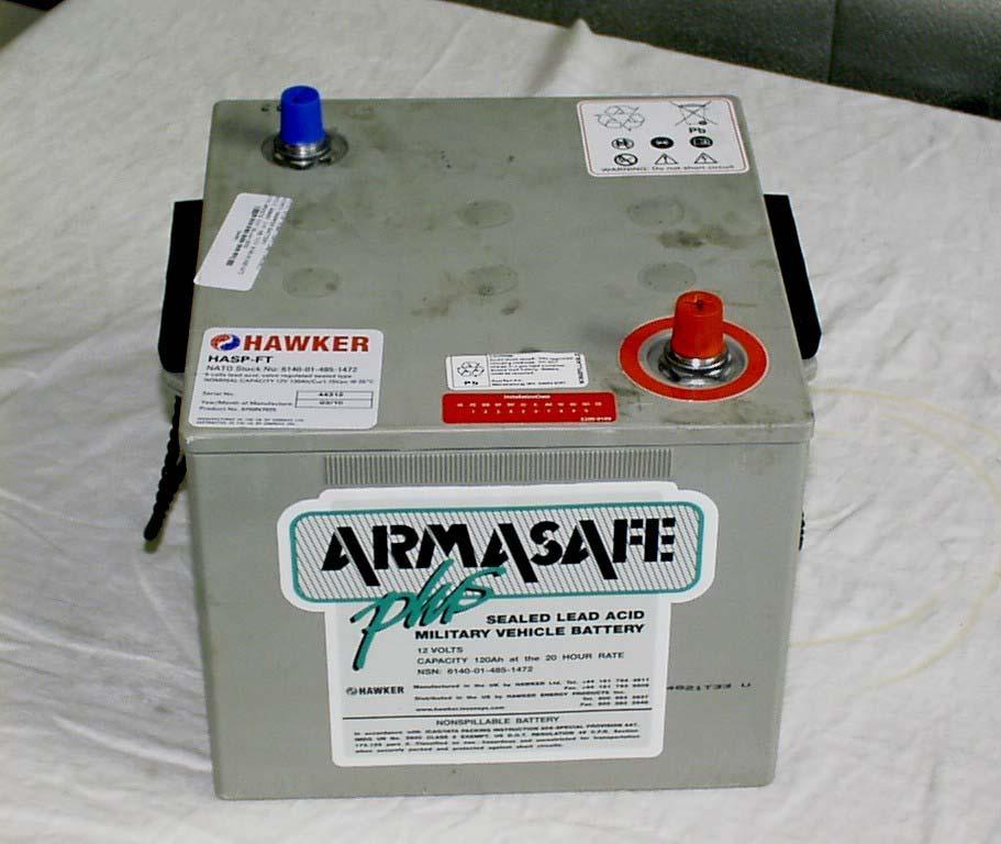 The Hawker Battery Hawker Armasafe Plus Battery NSN