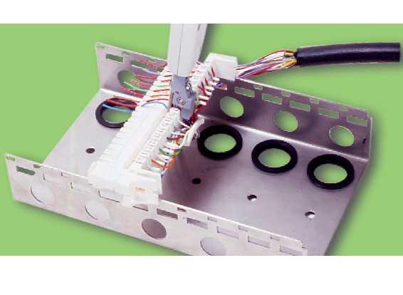 Saves Money Easy to use. For any work on the cable side, the module can always be released from its installed position so that new wiring work can be done.