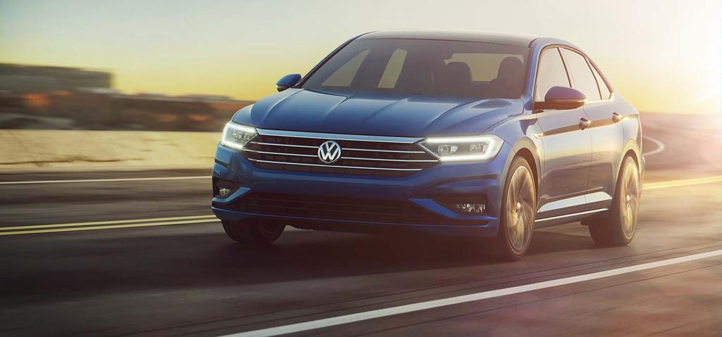 FEATURES: DESIGN & QUALITY The new Jetta combines progressive design with everyday