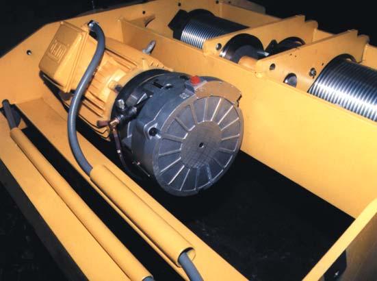 Electro Shear brakes stop the machine load by the shearing of an oil film between alternating which results in virtually No Wear On The Friction Disc Surfaces.