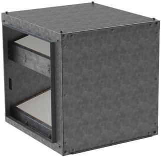 FILTER BOX OPTIONS Features Designed for use with SQD Fans Designed to handle 1 or 2 filters Galvanized or aluminum construction Standard filter is washable aluminum MERV 7 (1 ) or MERV 8 (2 )