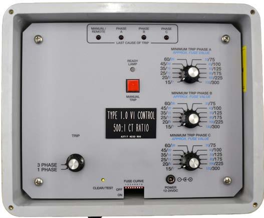 Vacuum Interrupter Overcurrent Controls G&W Overcurrent Controls The overcurrent control monitors the current and sends a trip signal which opens the vacuum interrupters and interrupts the fault