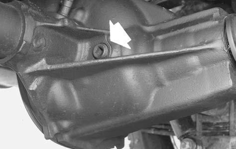 Rear Axle When to Check and Change Lubricant It is not necessary to regularly check rear axle fluid unless you suspect there is a leak or you hear an unusual noise.