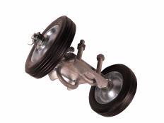 2" U-Bolts 16" Carriage/Wheel Carriers (Pneumatic Tires) WI-DUAL-PT8 16" Carriage/Wheel Carrier w/ 2" U-Bolts Case