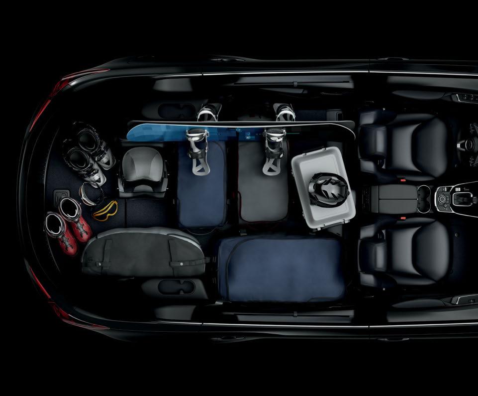 THERE S ALWAYS ROOM FOR AN ADVENTUROUS SPIRIT. Be ready for all the adventures of everyday life with generous passenger space and creative storage options that eliminate chaos.