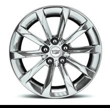 5" 10-spoke, polished aluminum wheels 6 000 kr 6 000 kr 6 000 kr 18" x 8.