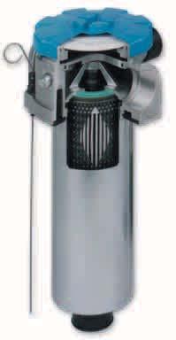 Tanktop Mounted Return Line Filters Tanktopper Series I,II & III Features & enefits Features Return line filter with Integrated airbreather irbreather equipped with high quality labyrinth Second port