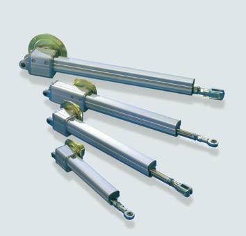 linear ball bearings, precision and profile rail guides, slides) tables and positioning systems spindles. Linear actuator Fig.