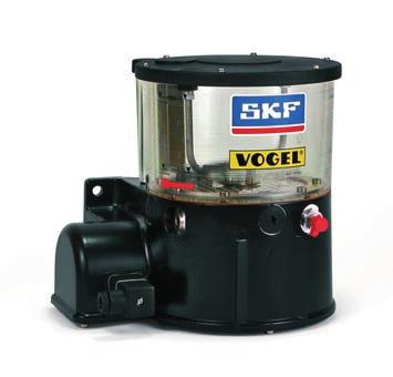 Progressive systems Pumps KFA and KFG piston pumps have been developed by SKF Lubrication Solutions for grease applications. They are supplied with 1 to 3 pump ele ments.