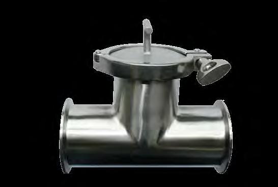 Tee-Line Strainers Protect Your Pumps and Equipment Sani-Matic Tee-Line Strainers are designed to keep materials out of your pumps and process equipment.