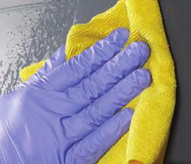 Paint Repair E-Coat Panel Prep Cleaning Clean part with soap and water, followed by a VOC-compliant surface cleaner.