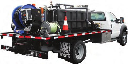 Optional Diesel Engine Equivalent 5/8 Hose, 500 Capacity 6,000# (single), 9,900# (dual) 3 Cylinder Plunger Run Dry Pump, Nema 4 Control Box, Towable with Water, Available with