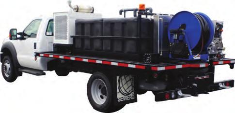 BEST PRODUCTS, BEST LOCAL SUPPORT MONGOOSE 402 Series Sewer Equipment s Mongoose Jetters Model 402 takes you