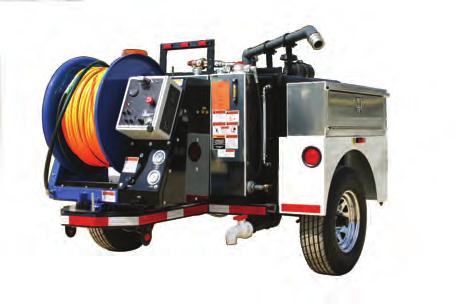 402XL 300-600 Gallons 40 GPM @ 2,000 PSI Minimum 74 hp Gas Engine or Optional Diesel Engine Equivalent 3/4