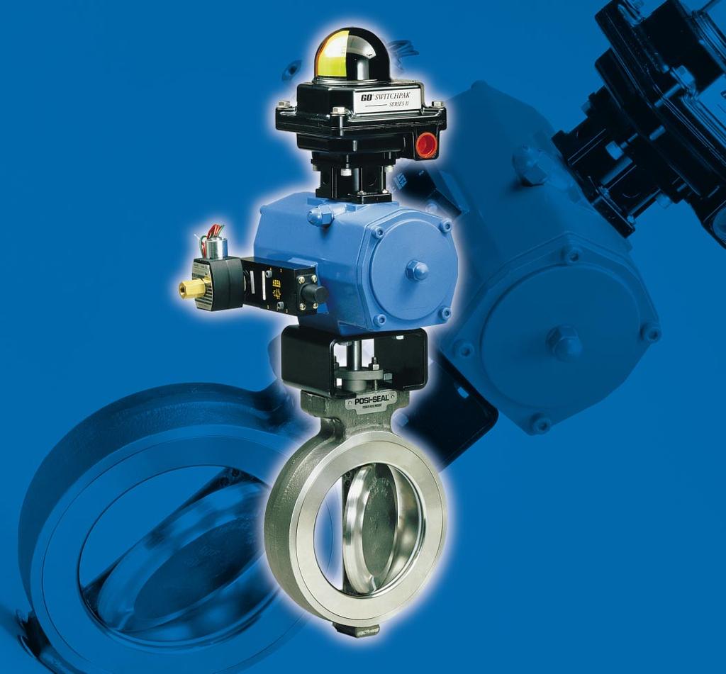 POSI-SEAL Type A41 High-Performance Butterfly Valve. For exceptional shutoff, there is no better choice than the valve component of the PSP the POSI-SEAL Type A41 high-performance butterfly valve.