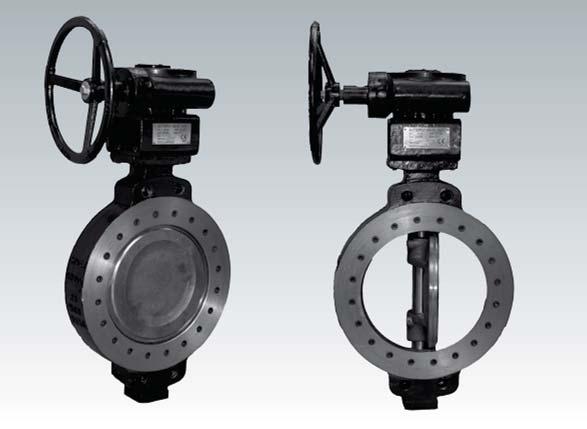 Butterfly valves type AKW with the interflanged connection Construction scheme Butterfly valve DN 350 type AKW with the interflanged connection Description Cast steel Alloy * Stainless steel * 1.