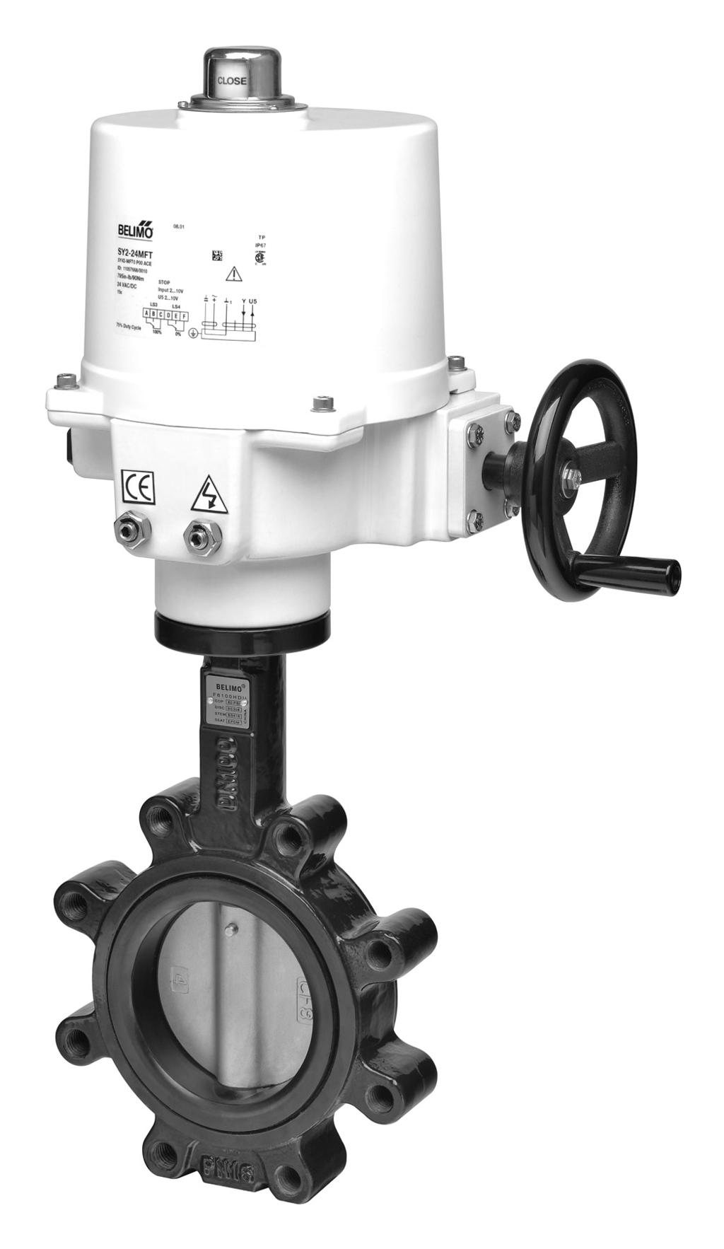 Features / enefits utterfly Valves H(U) Series Valves HV Service utterfly Valves 2-way and 3-way ssemblies elimo resilient seat H(U).