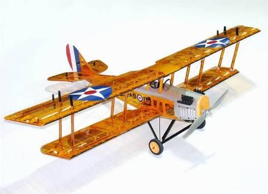 50 Curtis Jenny Electric Scale ARF Instruction Manual Specs: Wing Span: 50" Overall length: 33" Wing area: 364 sq.