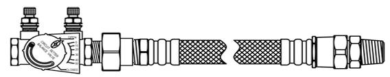 ChamFlex hose: Fixed End x Swivel End w/ JIC Adapter ChamFlex Hose Kits: ChamFlex hose: Swivel End x Swivel End w/ JIC Adapters Return Valve Options: Model MC Circuit Setter Manual Balance Hose Kits