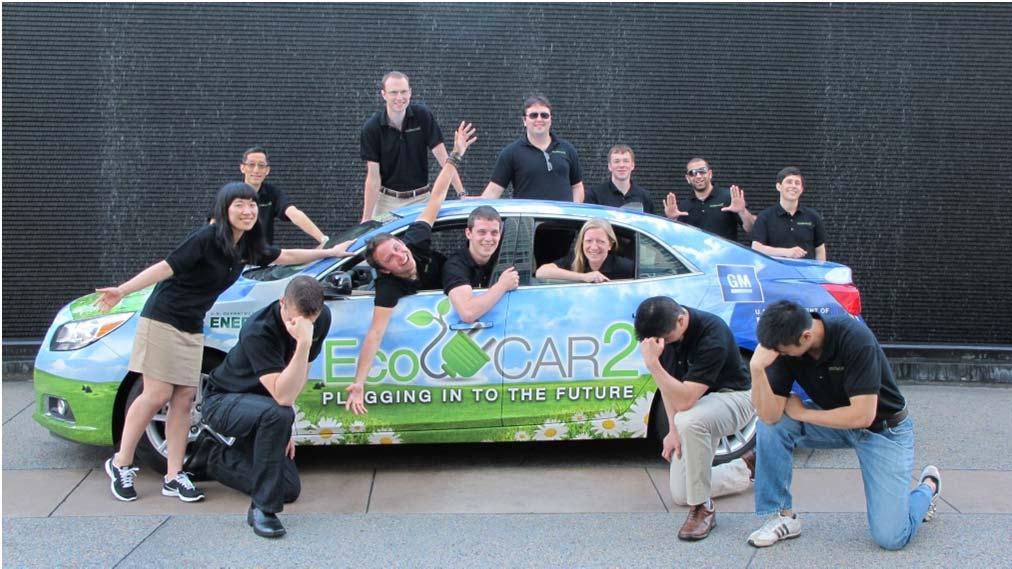 UVic EcoCAR2 2012 Competition Awards First Place Mechanical
